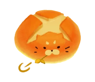 😣 emoji maybe a little strange cat. @moe_sticker_bot Telegram sticker 13 of 40
