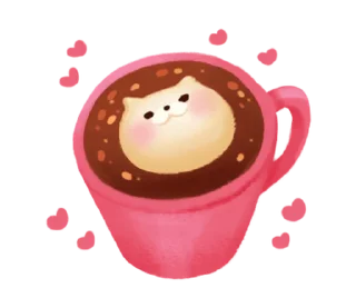 🥰 emoji maybe a little strange cat. @moe_sticker_bot Telegram sticker 20 of 40