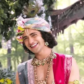 Sticker from Radha Krishna @sticker_pack_channel — @stckrRobot
