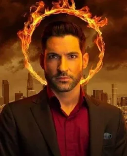 🔥 emoji Lucifer ❤️  @sticker_pack_channel — @stckrRobot Telegram sticker 15 of 62
