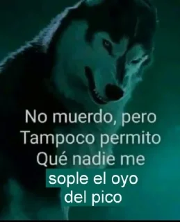 Sticker from Que pasa