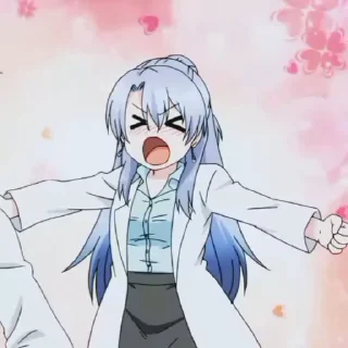 😠 emoji Science Fell in Love - @anime_pfps Telegram sticker 7 of 24