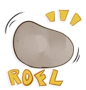 😂 emoji potato Telegram sticker 19 of 34