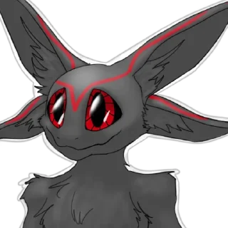 Sticker from Paradox the fluffy avali