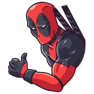 Sticker from Deadpool