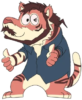 😉 emoji Ato's Legally Distinct Stickers Telegram sticker 17 of 64