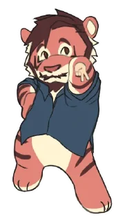 😉 emoji Ato's Legally Distinct Stickers Telegram sticker 18 of 64