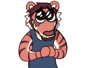 🥺 emoji Ato's Legally Distinct Stickers Telegram sticker 11 of 64