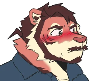 😳 emoji Ato's Legally Distinct Stickers Telegram sticker 8 of 64