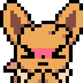 Sticker from Pixel Art Eeveelutions