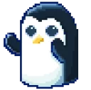🐧 emoji pixel art👾 @nathanist Telegram sticker 9 of 120