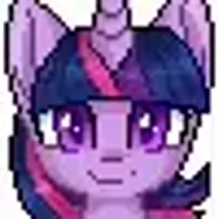 😊 emoji @my_pony_little pixel ART Telegram sticker 6 of 11