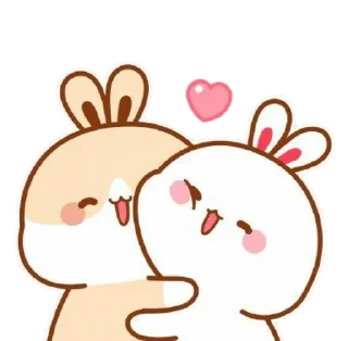 🐰 emoji Cute Rabbit ㅡ by @taerastickers Telegram sticker 13 of 25