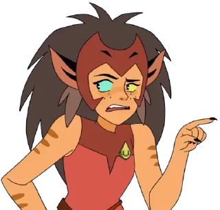 😒 emoji Catra 😼 Telegram sticker 4 of 40