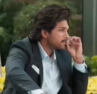 😈 emoji Allu Arjun 🥰 @sticker_pack_channel — @stckrRobot Telegram sticker 9 of 50