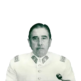 Sticker from Pinochet