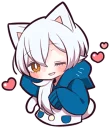 ☺️ emoji White Kitten (3) Telegram sticker 22 of 120
