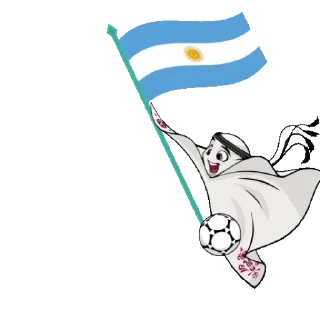 Sticker from Argentina