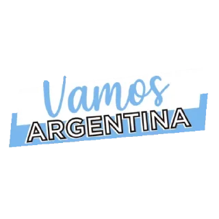 Sticker from Argentina