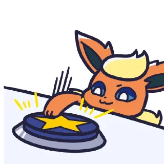 🔘 emoji Eeveelutions Telegram sticker 19 of 100
