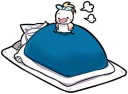 Sticker from White Kitten (2)