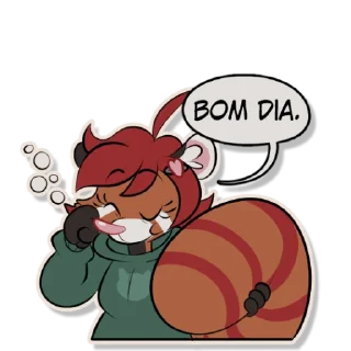 Sticker from Zo the Firefox