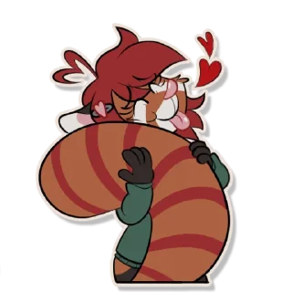 Sticker from Zo the Firefox
