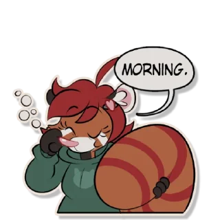 Sticker from Zo the Firefox