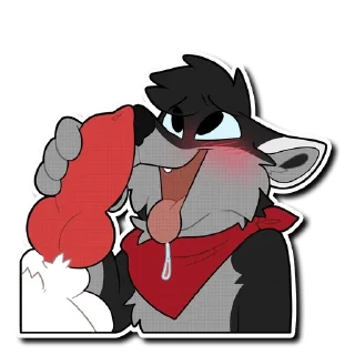 💦 emoji Kitsunetsuki's favs 10 — @stckrRobot Telegram sticker 15 of 120