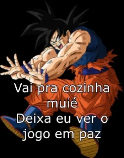 🧔 emoji Goku misógino ¦ @figurinhasWa Telegram sticker 11 of 71