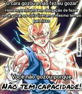 🧔 emoji Goku misógino ¦ @figurinhasWa Telegram sticker 20 of 71