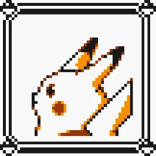 Sticker from Pikachu Sprites Animated