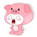 😱 emoji ᙚp¡nk'cuts 💕 ㅤ•ᴇᴍ֟፝֟ɪʟʏ❥ Telegram sticker 24 of 49