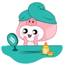 💇‍♀ emoji ᙚp¡nk'cuts 💕 ㅤ•ᴇᴍ֟፝֟ɪʟʏ❥ Telegram sticker 14 of 49
