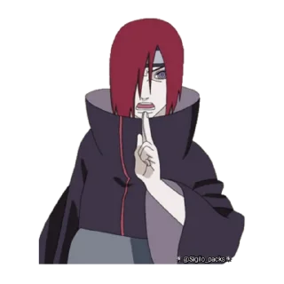 🤞 emoji 🔹Nagato🔸Yahiko🔹Konan🔸 @Sigilo_packs Telegram sticker 16 of 31