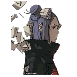 🚶‍♀ emoji 🔹Nagato🔸Yahiko🔹Konan🔸 @Sigilo_packs Telegram sticker 24 of 31