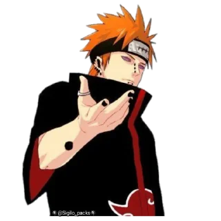 👍 emoji 🔹Nagato🔸Yahiko🔹Konan🔸 @Sigilo_packs Telegram sticker 2 of 31