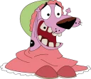 👻 emoji Coraje Telegram sticker 23 of 69