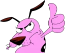 👍 emoji Coraje Telegram sticker 6 of 69