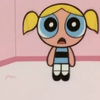 😟 emoji powerpuff girls Telegram sticker 8 of 42
