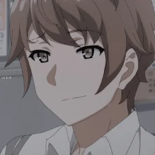 Sticker from sakuta azusagawa