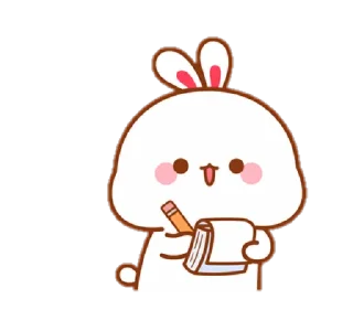🐰 emoji Cute Rabbit ㅡ by @taerastickers Telegram sticker 9 of 25