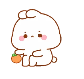 🐰 emoji Cute Rabbit ㅡ by @taerastickers Telegram sticker 21 of 25