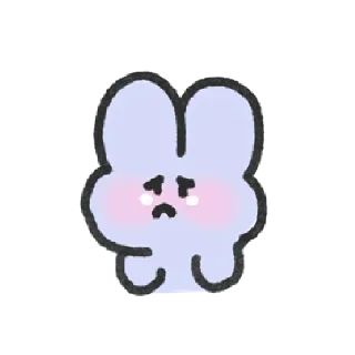 🥺 emoji cry кролл  !! ୨ 🐇 ୧ @nkplz Telegram sticker 18 of 31