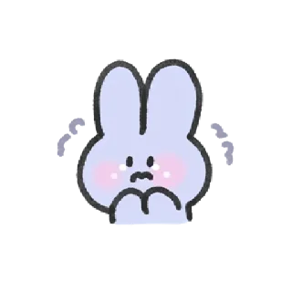 😿 emoji cry кролл  !! ୨ 🐇 ୧ @nkplz Telegram sticker 23 of 31
