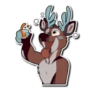 Sticker from West