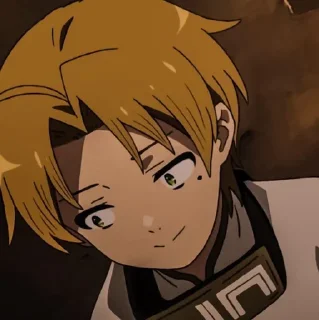 😏 emoji Mushoku Tensei Part 2nd @animestickersii Telegram sticker 8 of 119