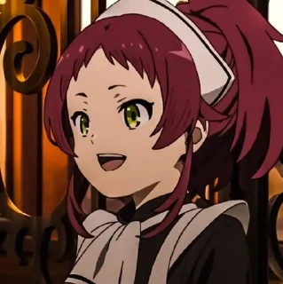 😀 emoji Mushoku Tensei Part 2nd @animestickersii Telegram sticker 11 of 119
