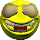 😎 emoji free-smiley-faces.de Telegram sticker 23 of 91