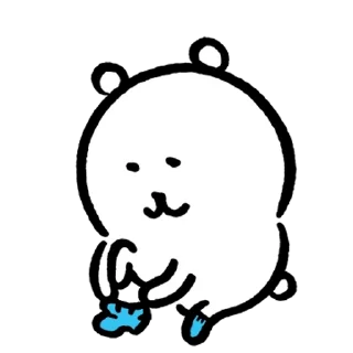 Sticker from Kakao Joke Bear (Feat. Adorable)